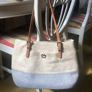 Eric Javits Straw Shoulder Bag
